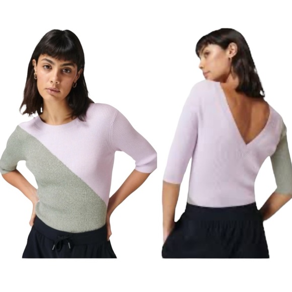 Sweaty Betty Sweaters - Sweaty Betty Hattie Colour Block Top size XS/4 NWT